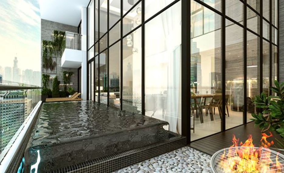 Bán căn Duplex Sunshine Crystal River, hướng Bắc, DT 163m2, tầm nhìn hướng sông Hồng